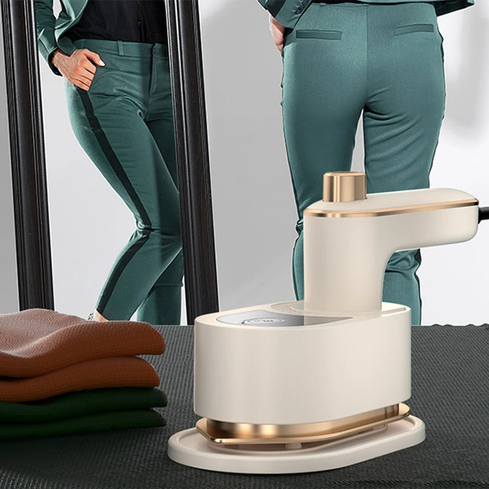 StoomPro™ | Draagbaar 2-in-1 mini-strijkapparaat!