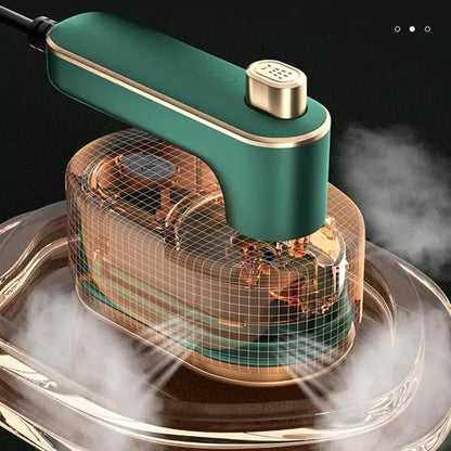 StoomPro™ | Draagbaar 2-in-1 mini-strijkapparaat!