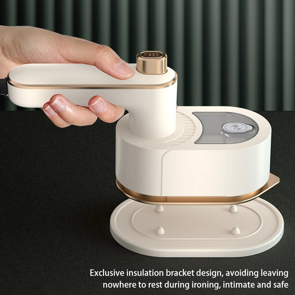 StoomPro™ | Draagbaar 2-in-1 mini-strijkapparaat!