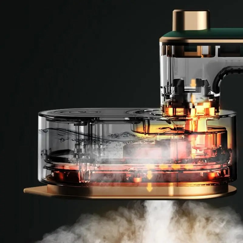 StoomPro™ | Draagbaar 2-in-1 mini-strijkapparaat!